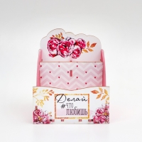 Органайзер для канцелярии &laquo;Пионы&raquo;