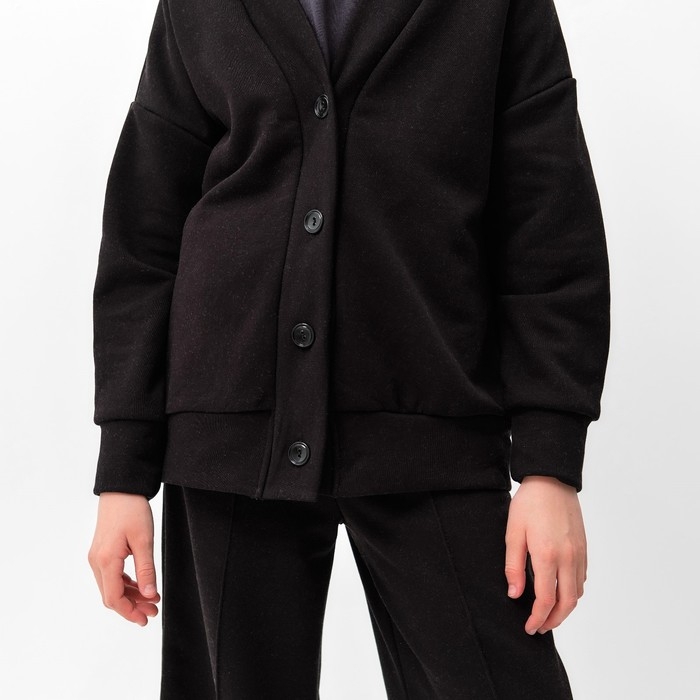 Костюм для девочки (кардиган, брюки) MINAKU цвет чёрный, рост 104 см Костюм для девочки (кардиган, брюки) MINAKU цвет чёрный, рост 104 см