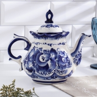 Чайник &laquo;Анимон&raquo;, 1 л, гжель