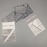 Шарф на заказ Tricksy Light, S, полушерсть