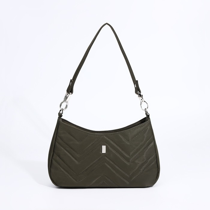 Сумка женская TEXTURA, багет, маленький размер, цвет хаки Сумка женская TEXTURA, багет, маленький размер, цвет хаки