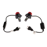 Автолампа светодиодная Н4,12 В, 30 Вт, 2160 Лм, провод 20 см, свет белый, 2 шт Автолампа светодиодная Н4,12 В, 30 Вт, 2160 Лм, провод 20 см, свет белый, 2 шт