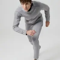 Куртка с капюшоном унисекс Begi, серая, размер M