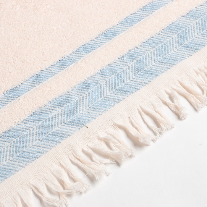 Полотенце махровое Love Life &laquo;Муссон&raquo; 30х50 см, аквамарин, 100% хл, 500 гр/м2