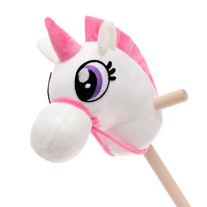 Мягкая игрушка &laquo;Единорог-скакун&raquo;, на палке, МИКС