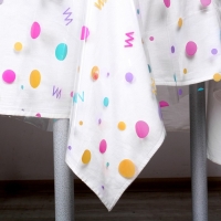 Скатерть одноразовая &laquo;Поздравительная&raquo;, 130 &times; 200 см