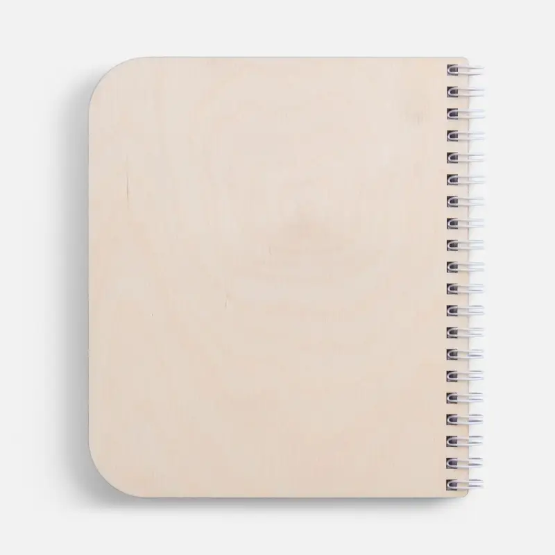 Блокнот на пружине Woodpad на заказ