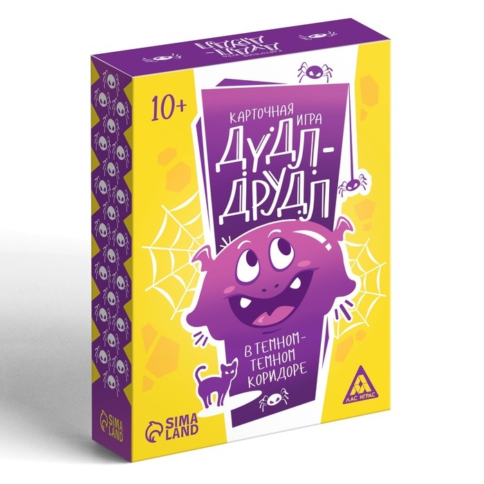 Настольная игра на ассоциации «Дудл-друдл, в темном - темном коридоре», 70 карт, 10+ Настольная игра на ассоциации «Дудл-друдл, в темном - темном коридоре», 70 карт, 10+