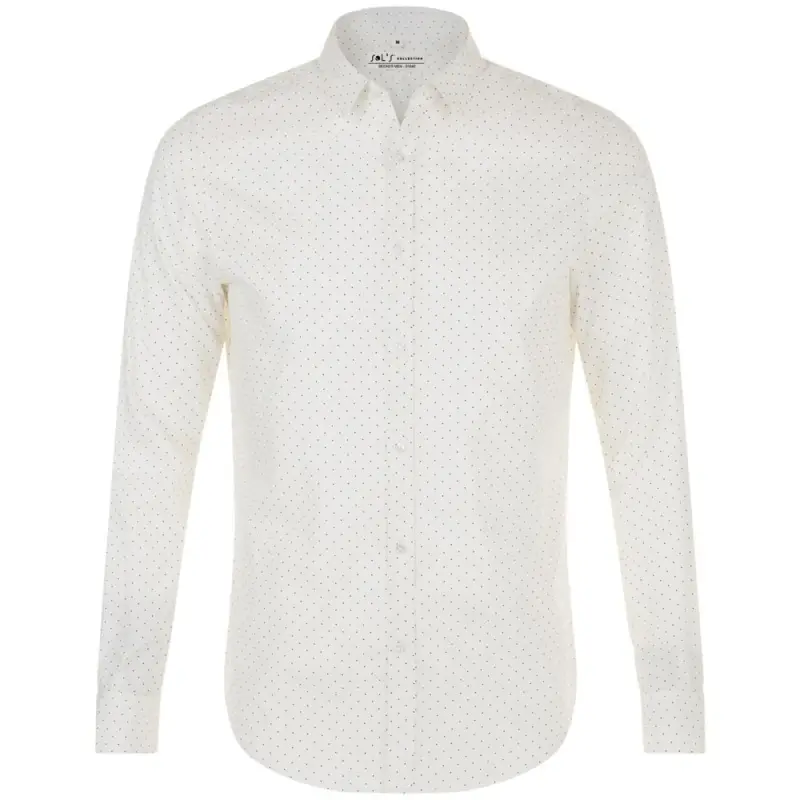 Рубашка мужская Becker Men, белая с темно-синим, размер 3XL Рубашка мужская Becker Men, белая с темно-синим, размер 3XL