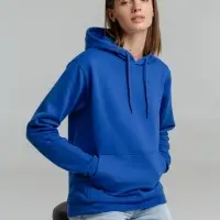 Толстовка с капюшоном Snake II ярко-синяя, размер XS