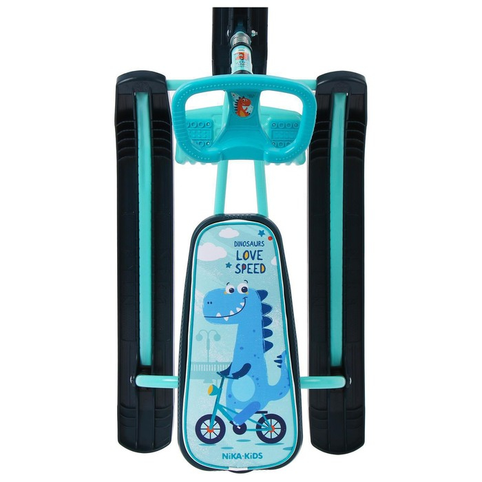 Снегокат &laquo;Тимка спорт 2 + Динозавр&raquo;, ТС2+/Д, цвет голубой