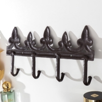 Крючки декоративные чугун "Пики кованые" 15х30х3,5 см Крючки декоративные чугун "Пики кованые" 15х30х3,5 см