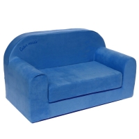 Мягкая игрушка &laquo;Диванчик раскладной Happy babby&raquo;, цвет синий