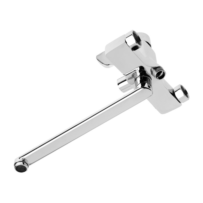 Смеситель для ванны ZEIN Z3845, однорычажный, излив 30 см, душевой набор, лейка 5 реж, хром 993215 Смеситель для ванны ZEIN Z3845, однорычажный, излив 30 см, душевой набор, лейка 5 реж, хром 993215