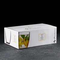 Набор стеклянных стаканов &laquo;Аква&raquo;, 285 мл, 6 шт