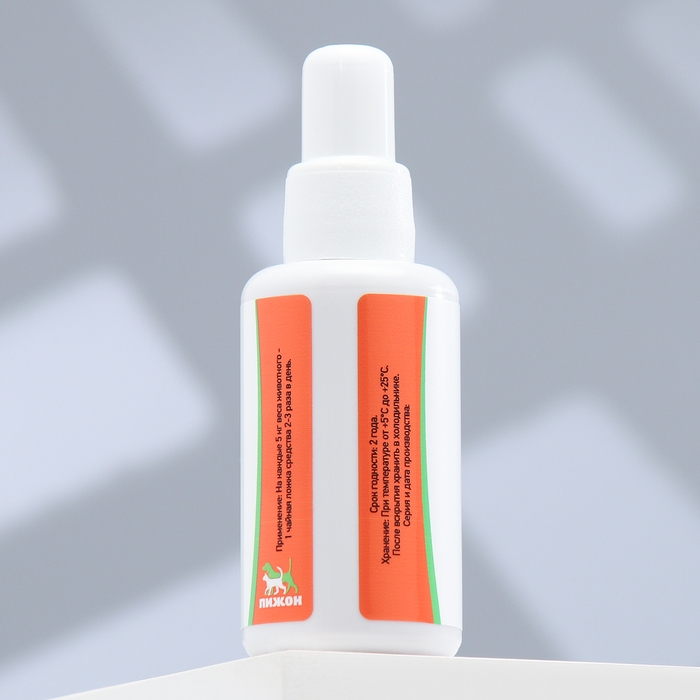 Лечебные травы "Пижон" для собак и кошек, вязка-минус, 50 мл