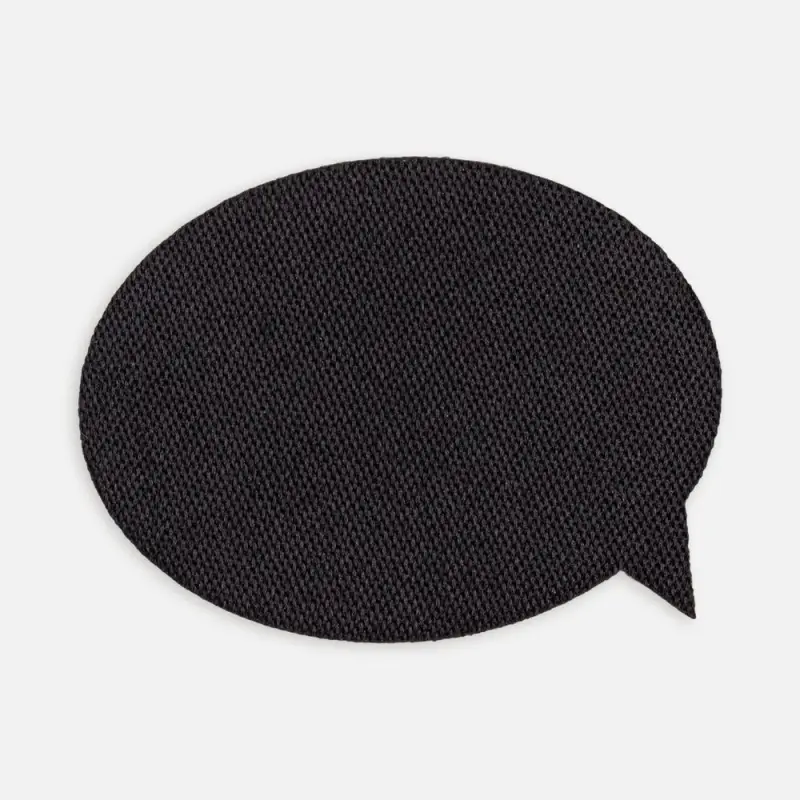 Наклейка тканевая Lunga Bubble, M, черная Наклейка тканевая Lunga Bubble, M, черная