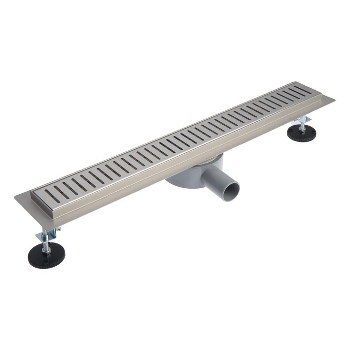 Трап TIM BAD536002, c флaнцeм свободного вращения 360&deg;, 600 мм, сухой затвор