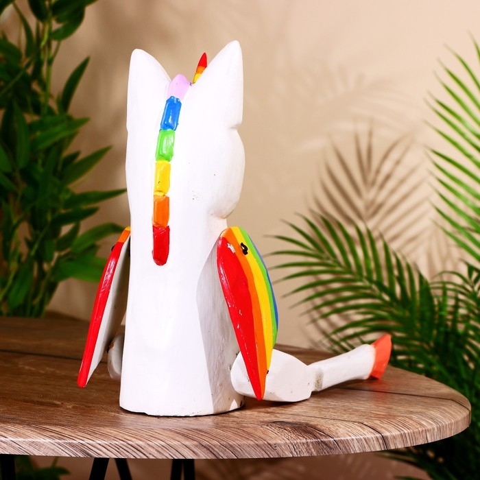 Сувенир Сувенир "Единорог" висячие лапки, дерево 40 см