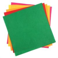 Набор лоскута для рукоделия фетр, толщина 1 мм, 5 цветов, 50 &times; 50 см