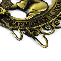 Ключница настенная &laquo;Гармонии и любви&raquo;, ангел, 10 х 10.6 см