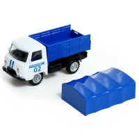 Машина металлическая &laquo;УАЗ 452. Полиция&raquo;, инерция, 1:43