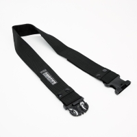 Ремень тактический, 125 см, ширина 5,3 см, пряжка пластик, черный