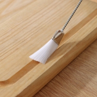 Набор ёршиков для посуды Доляна, 2 шт: 14,5×2,5 см, 17×0,5 см, цвет белый Набор ёршиков для посуды Доляна, 2 шт: 14,5×2,5 см, 17×0,5 см, цвет белый