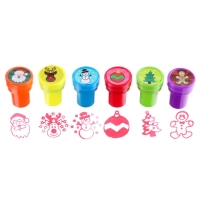 Печать цветная «Новый год», набор 6 шт., МИКС Печать цветная «Новый год», набор 6 шт., МИКС