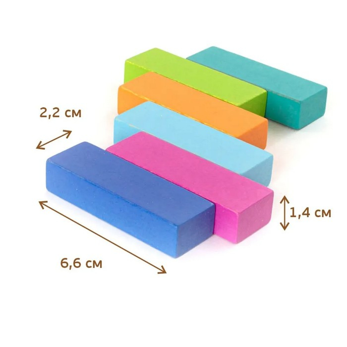 Логический игровой набор &laquo;Башня. Томик&raquo; 54 детали