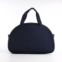 Сумка спортивная на молнии, наружный карман, длинный ремень, средний размер, цвет синий Сумка спортивная на молнии, наружный карман, длинный ремень, средний размер, цвет синий