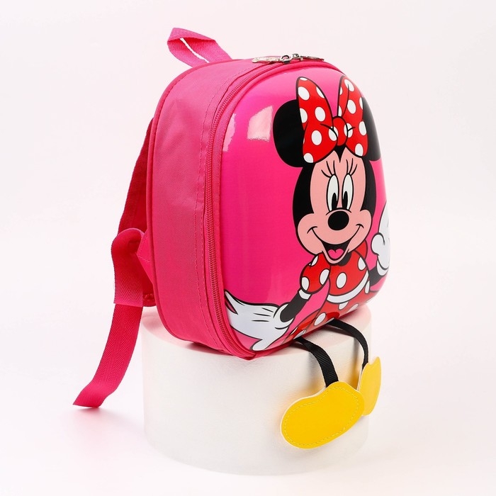 Рюкзак детский, Текстиль, 19 х 8 х 22 см "Мышка", Минни Маус