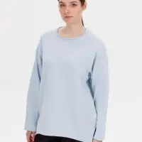 Лонгслив унисекс Siluetti Fuori, светло-голубой, размер S/M