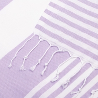 Пештемаль для пляжа, бани, сауны &laquo;Фортуна&raquo; 100х180 см, сиреневый