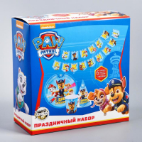 Набор бумажной посуды, на 6 персон "С днем рождения!", Щенячий патруль Набор бумажной посуды, на 6 персон "С днем рождения!", Щенячий патруль