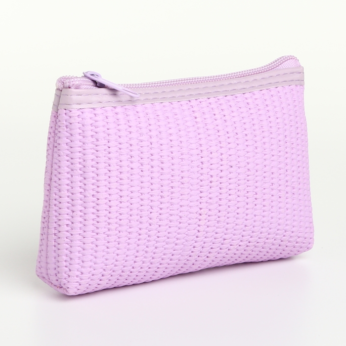 Набор косметичек 3 в 1 на молнии, цвет сиреневый