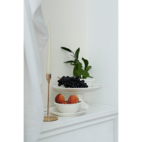 Подставка для тортов и десертов фарфоровая Magistro «Лакомка», d=30 см Подставка для тортов и десертов фарфоровая Magistro «Лакомка», d=30 см