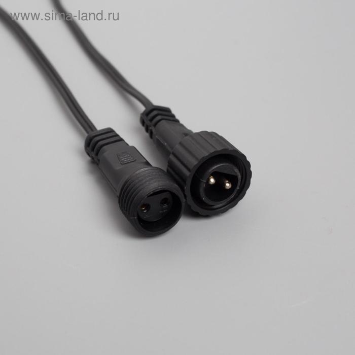 Гирлянда «Клип-лайт» 5 нитей по 20 м, IP44, УМС, тёмная нить, 665 LED, свечение мульти, 24 В Гирлянда «Клип-лайт» 5 нитей по 20 м, IP44, УМС, тёмная нить, 665 LED, свечение мульти, 24 В