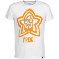 Футболка &laquo;Меламед. Егор Летов&raquo;, белая, размер S