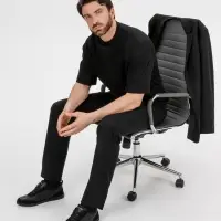 Футболка оверсайз Big boss, черная, размер XS/S Футболка оверсайз Big boss, черная, размер XS/S