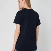 Футболка унисекс T-bolka 160, темно-синяя, размер S