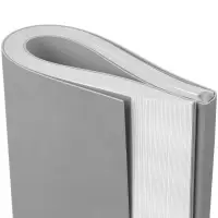 Ежедневник Flat, недатированный, серый Ежедневник Flat, недатированный, серый