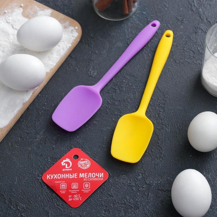 Лопатка Доляна &laquo;Винфор&raquo;, 20,7 см, цвет МИКС