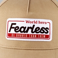 Кепка женская Fearless, цвет бежевый, р-р 56