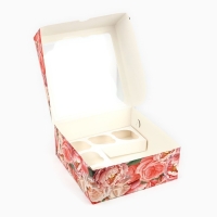 Коробка для капкейков &laquo;Самой прекрасной на свете&raquo;, 25 &times; 25 &times; 10 см