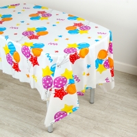 Скатерть одноразовая "Шарики" 180х137 Скатерть одноразовая "Шарики" 180х137