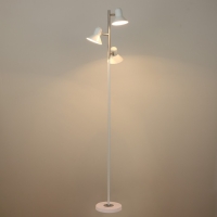 Торшер "Спот" E27 40Вт белый 22х22х173 см