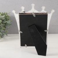 Фоторамка пластик под металл 13х18 см "Корона с жемчужинами" 1х19х24,3 см Фоторамка пластик под металл 13х18 см "Корона с жемчужинами" 1х19х24,3 см