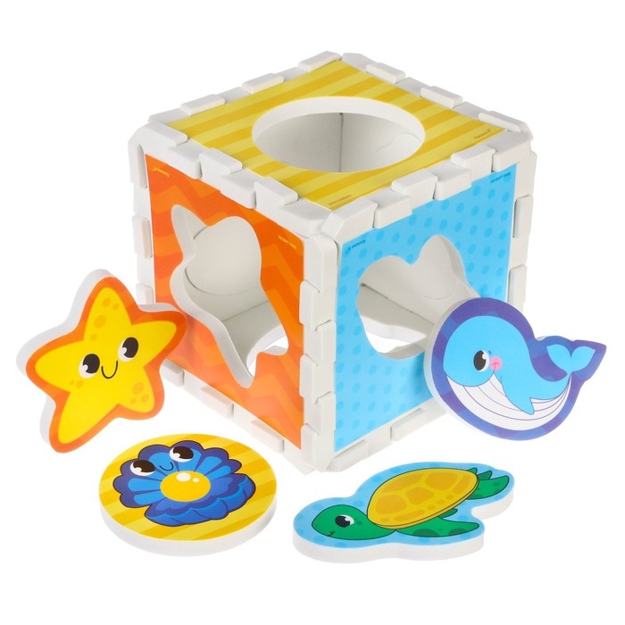 Развивающая игрушка - сортер &laquo;Мягкие фигурки&raquo;, Крошка Я