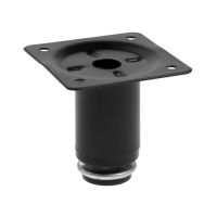 Опора круглая OKR001BL ТУНДРА, d=30 мм, H=60 мм, цвет черный Опора круглая OKR001BL ТУНДРА, d=30 мм, H=60 мм, цвет черный